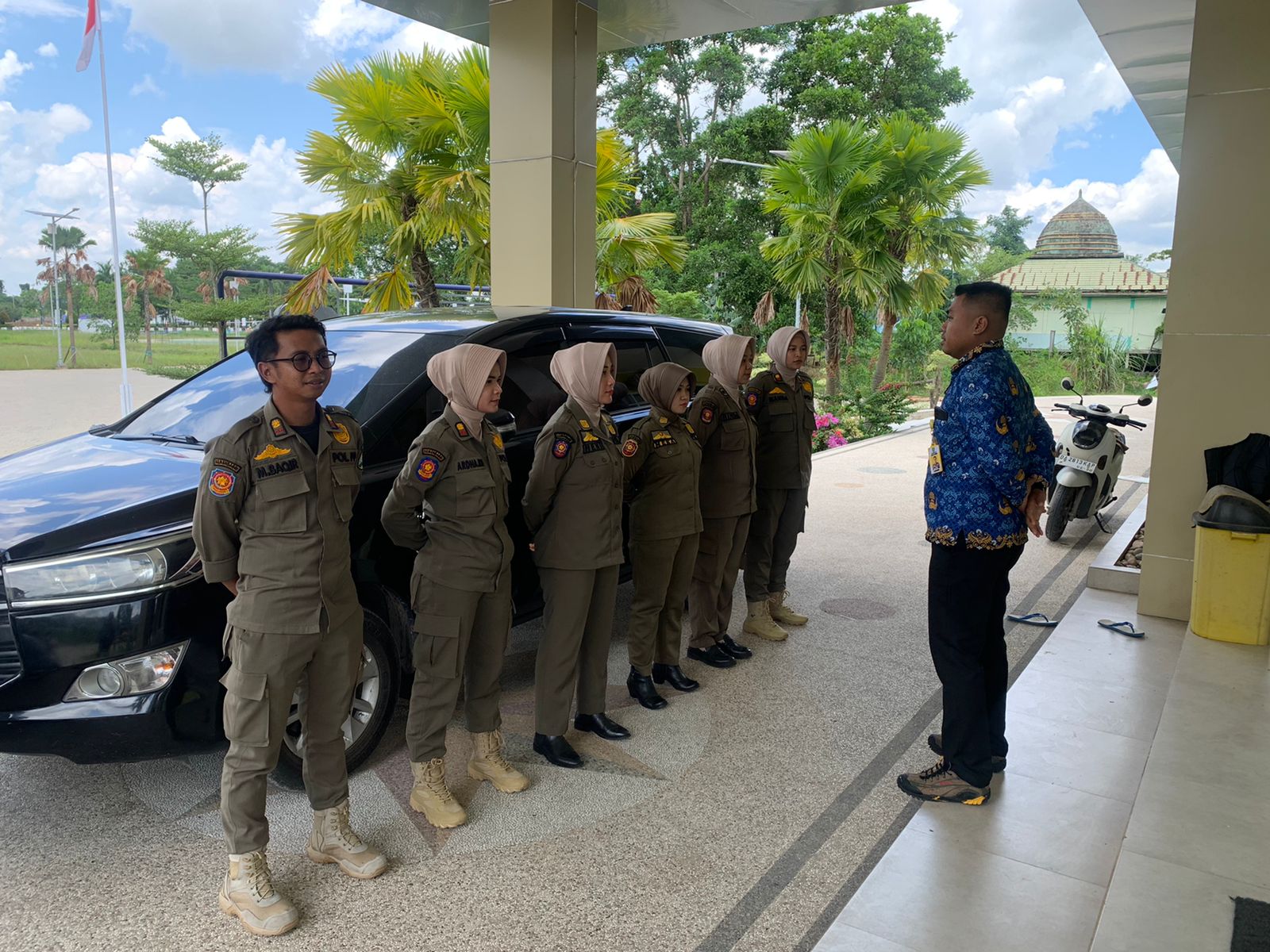 Pelaksanaan Patroli Siang Rutin