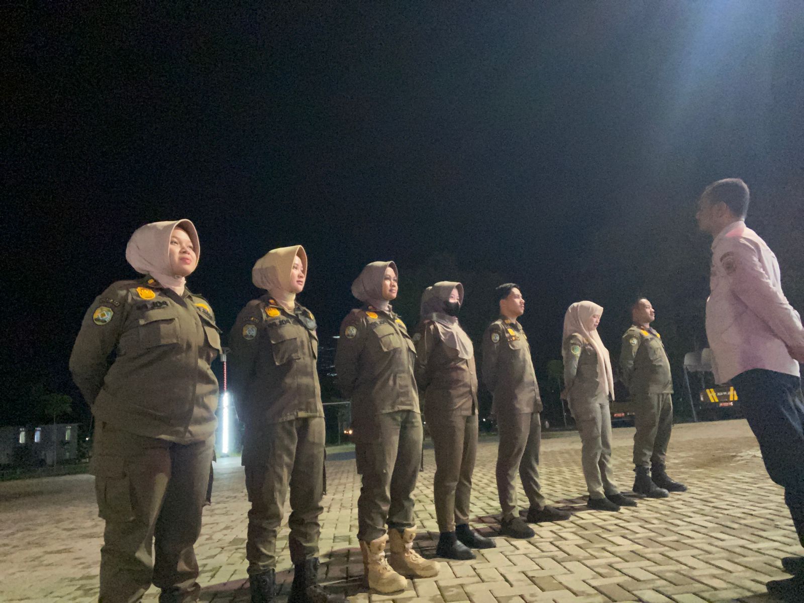 Pelaksanaan Patroli Malam Rutin